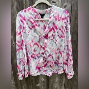 Halogen V Neck Blouse